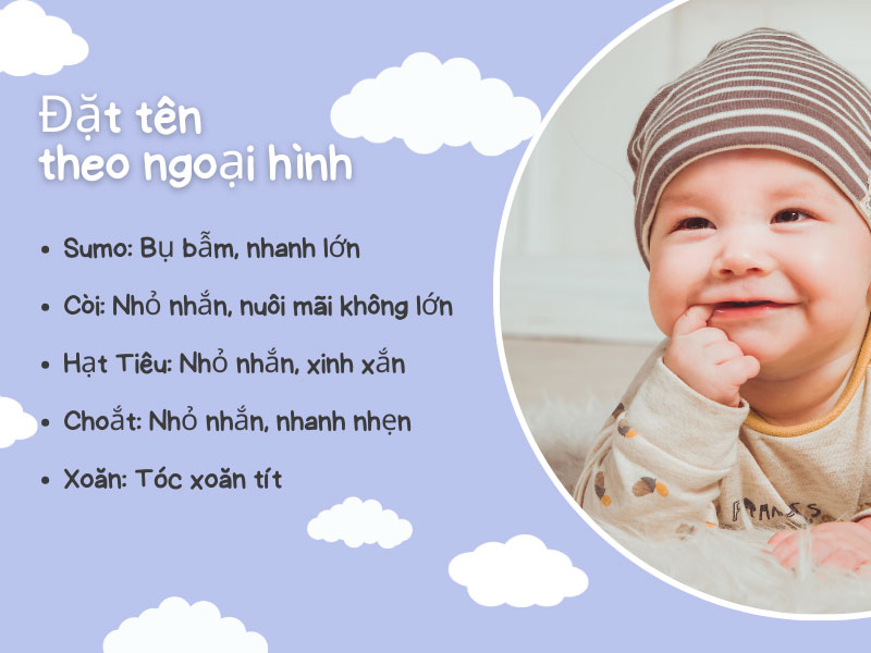 Đặt tên theo ngoại hình