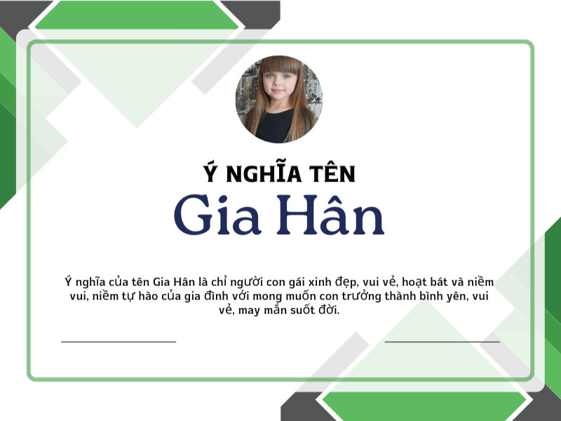 Ý nghĩa tên Gia Hân