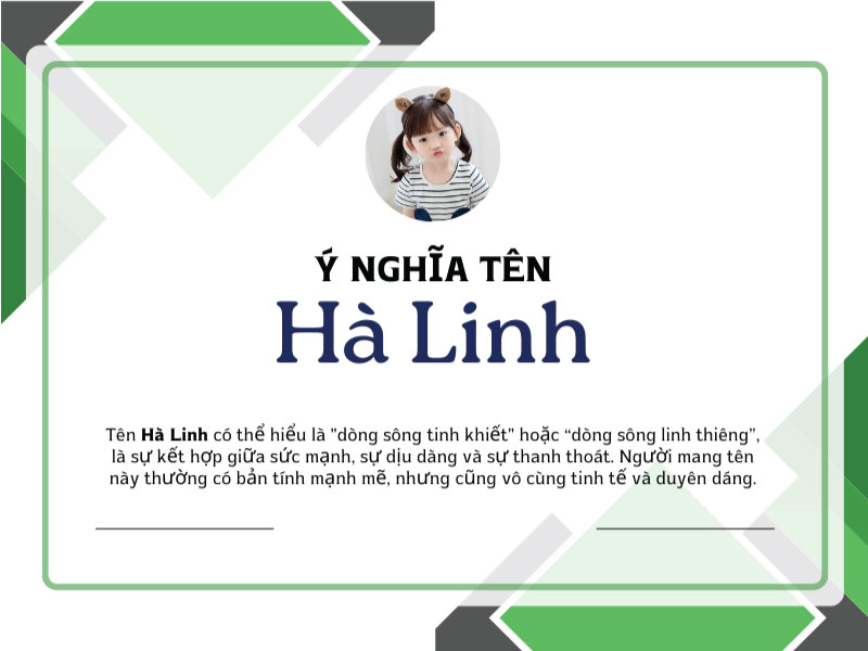 Ý nghĩa tên Hà Linh chi tiết nhất