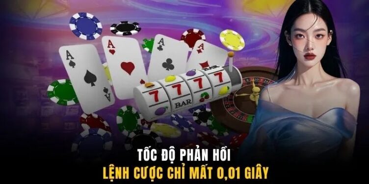 Tốc độ phản hồi lệnh cược chỉ mất 0,01 giây